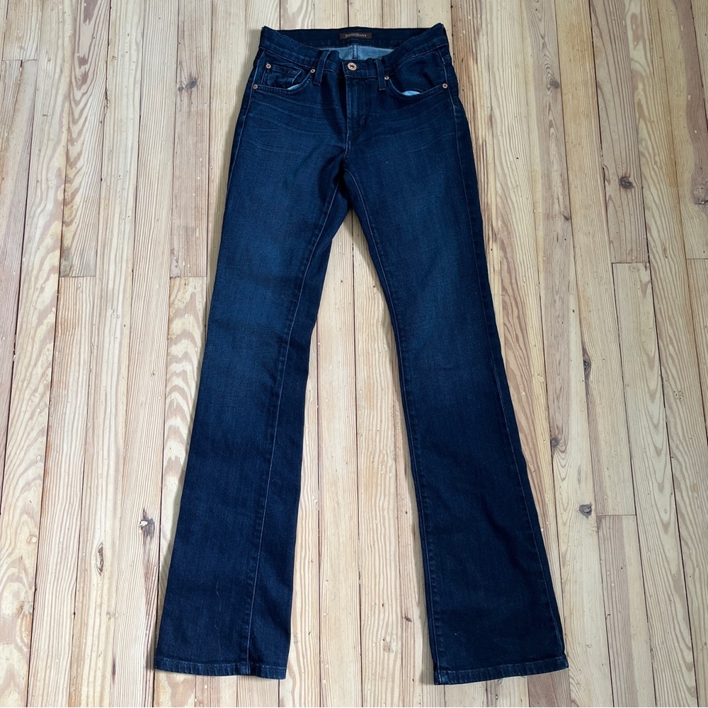Vintage James Jeans dark blue wash bootcut fit reboot jeans womens size
